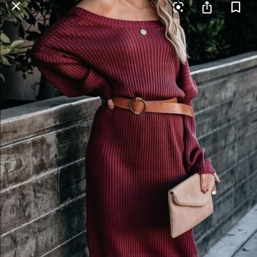 VICI Sweater Dress NWT - Picture 2 of 3